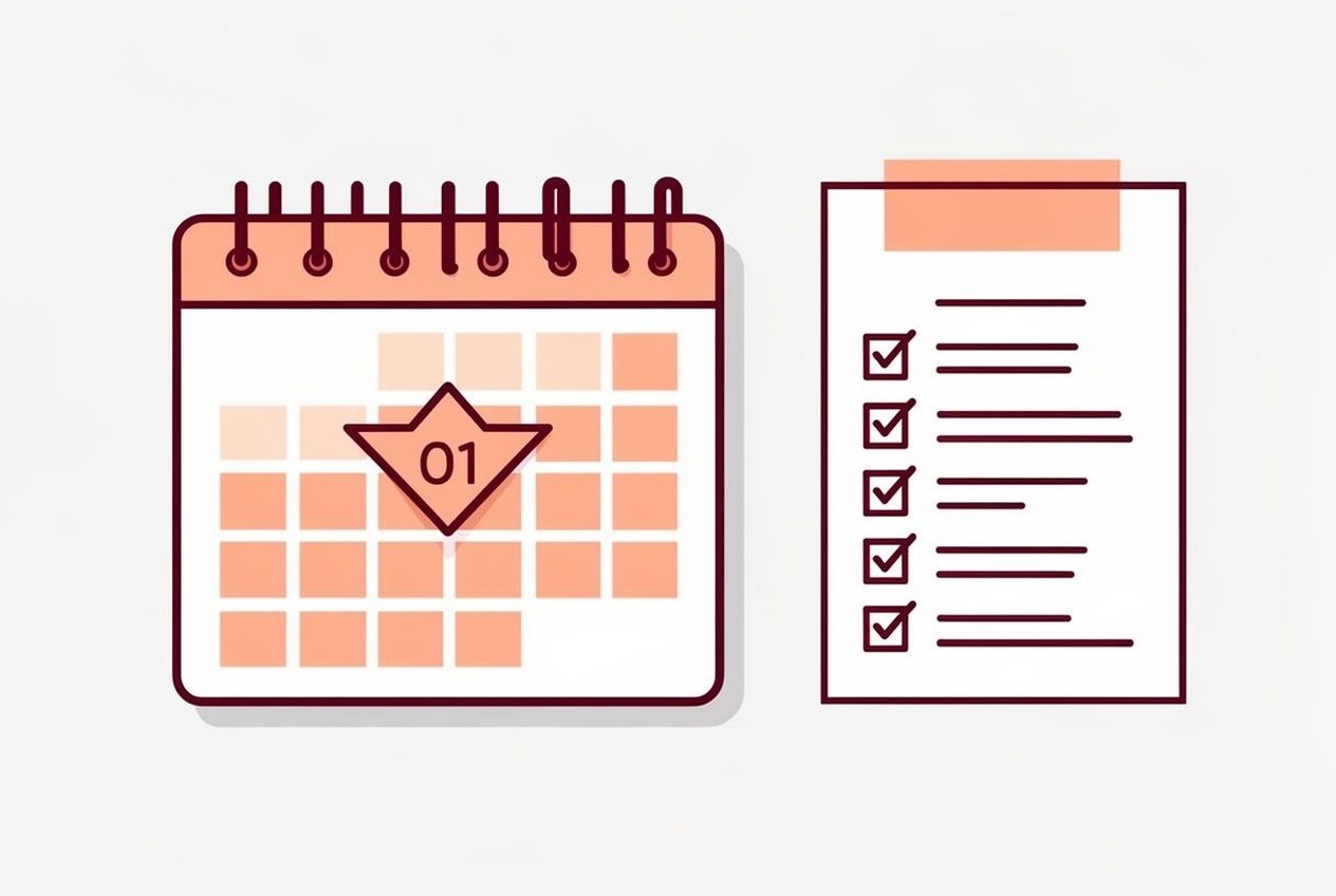 Checklist of six icons ahead of the holiday season